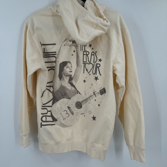 Taylor Swift Sweaters - Taylor Swift 2023 The Eras Tour Beige Hoodie Size S
